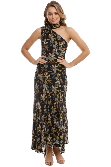 nicholas tiered floral maxi