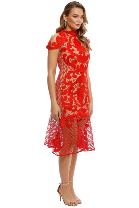 Red Midi Dress