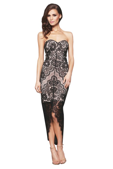 Macey Dress in Black by Elle Zeitoune for Rent | GlamCorner