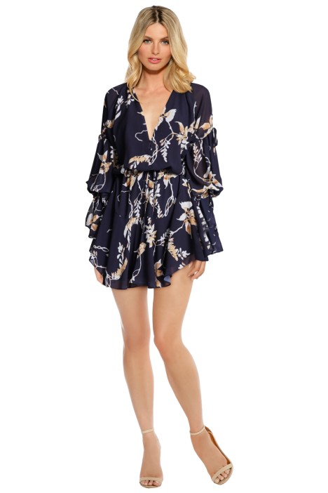 Cream Core High Neck Ruched Dress by Shona Joy for Hire