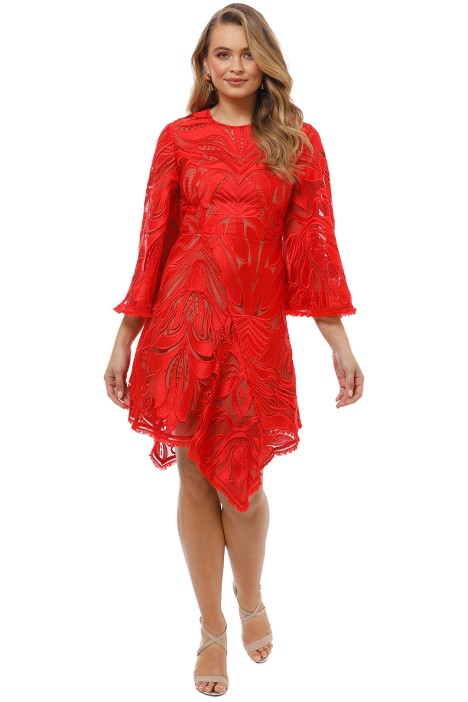 Flare Sleeve Dress