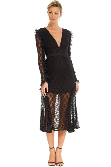 Black Midi Cocktail Dresses