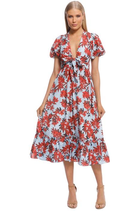 Red Midi Dress