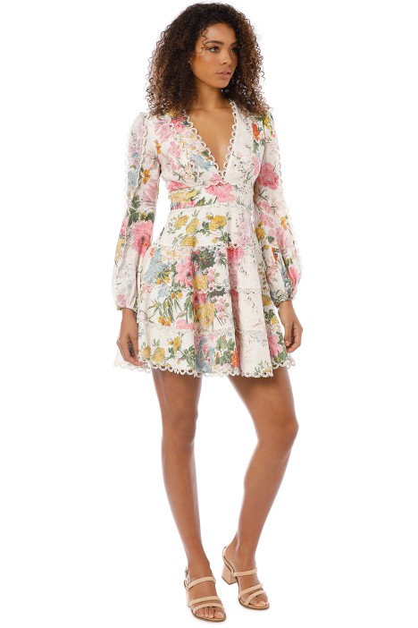 heathers flounce short dress
