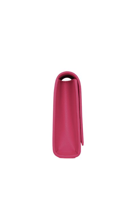 saint laurent classic monogram saint laurent clutch in fuchsia ...