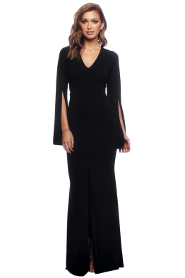 Amaryllis Gown - Black - Front