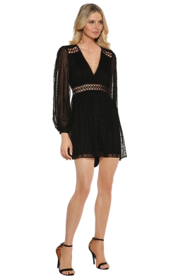 Zimmermann - Bowerbird Empire Playsuit - Black - Side