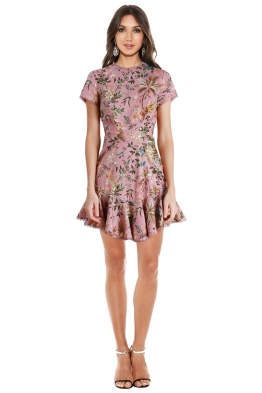 Zimmermann - Tropicale Lattice Dress - Front