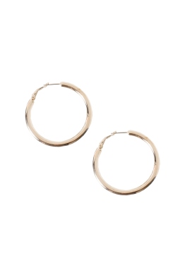 Adorne Midi Metal Resin Hoops AED4113