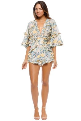 alice mccall gold playsuit