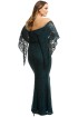 Pasduchas Composure Gown in Pine Green