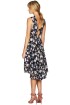 The Lottie Floral Midi Dress by Talulah for Rent | GlamCorner